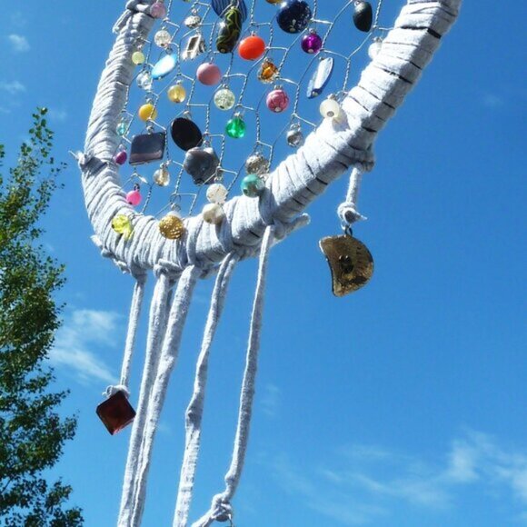 No. 2 Handmade beaded chicken cage - Picture 1 of 5